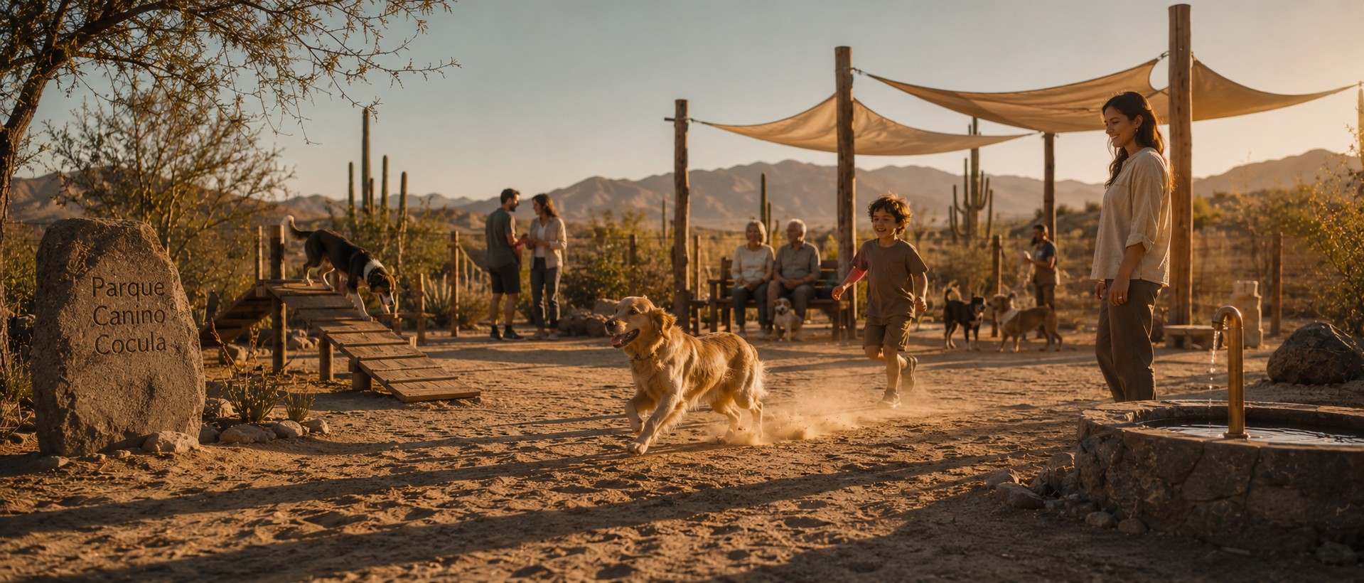 Vida al aire libre y parque canino en Rancho El Cocula